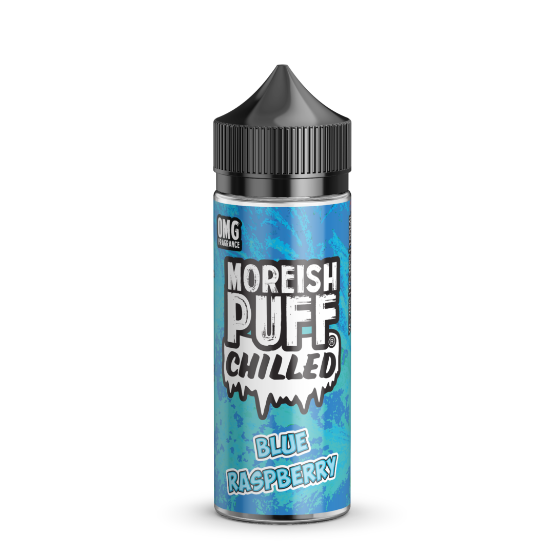 MOREISH PUFF - BLUE RASPBERRY CHILLED - 100ML