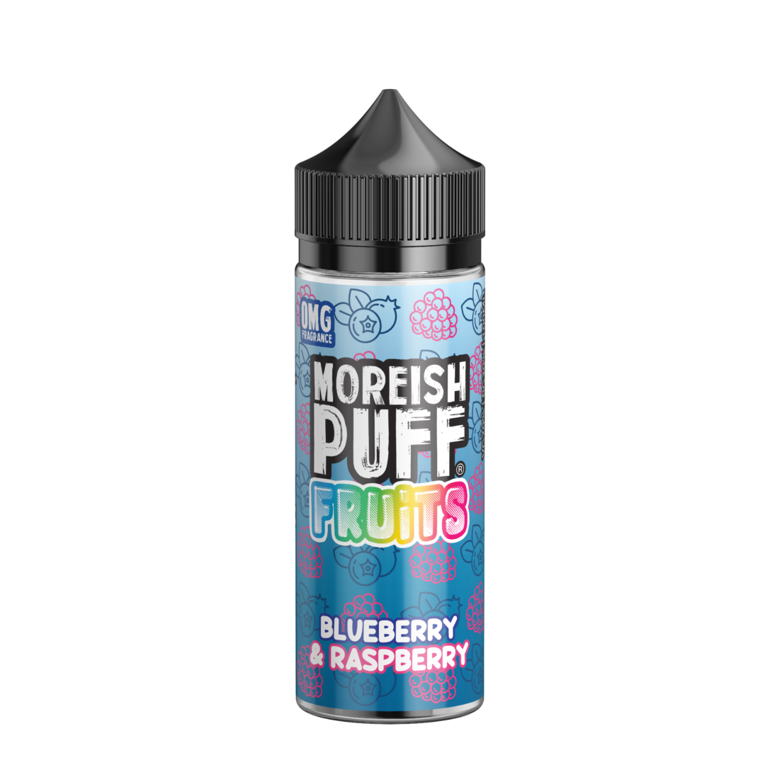 MOREISH PUFF - BLUEBERRY & RASPBERRY FRUITS - 100ML