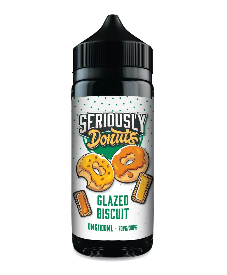 SERIOUSLY DONUTS - GLAZED BISCUIT - 100ML