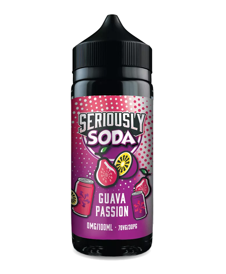 SERIOUSLY SODA - GUAVA PASSION - 100ML