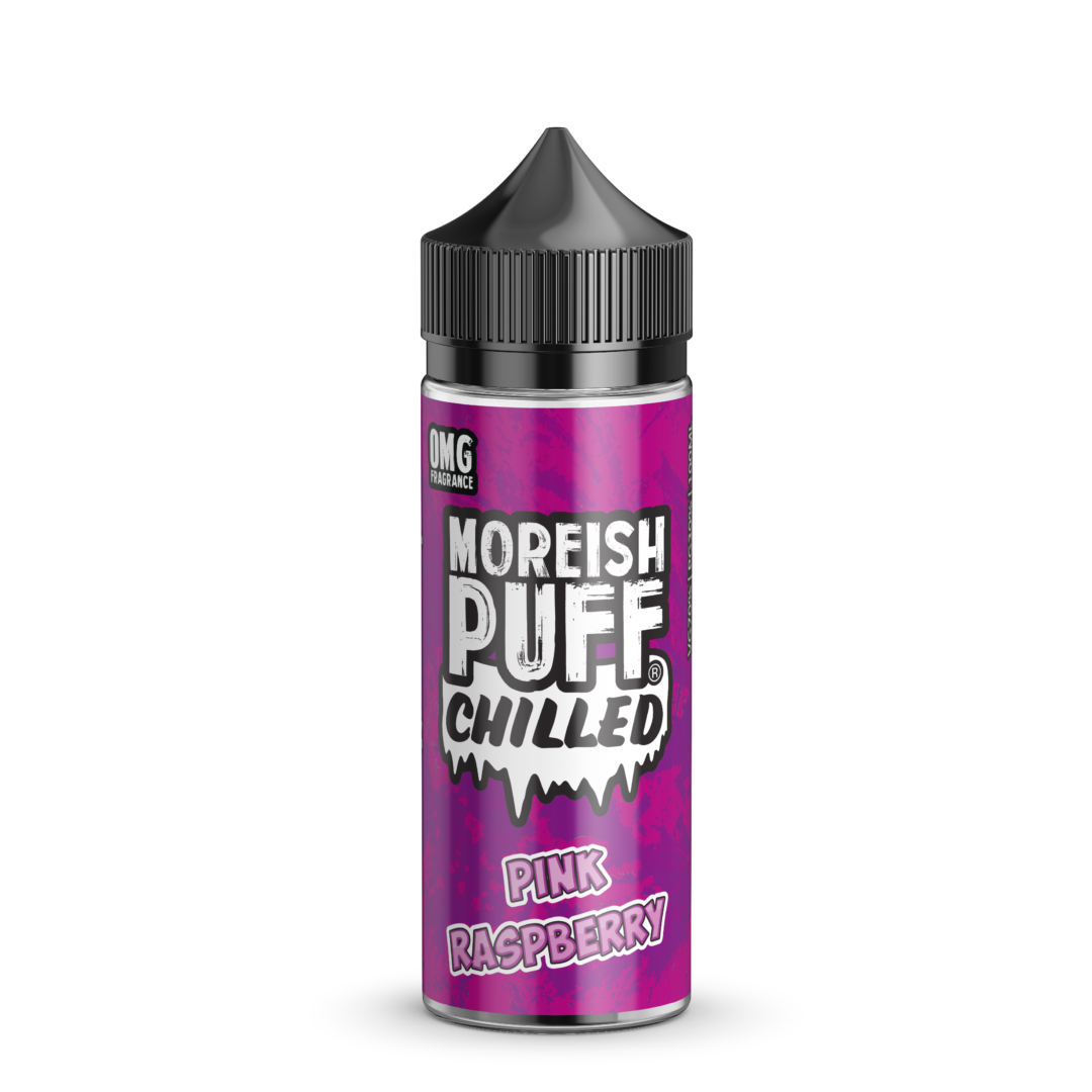 MOREISH PUFF - PINK RASPBERRY CHILLED - 100ML