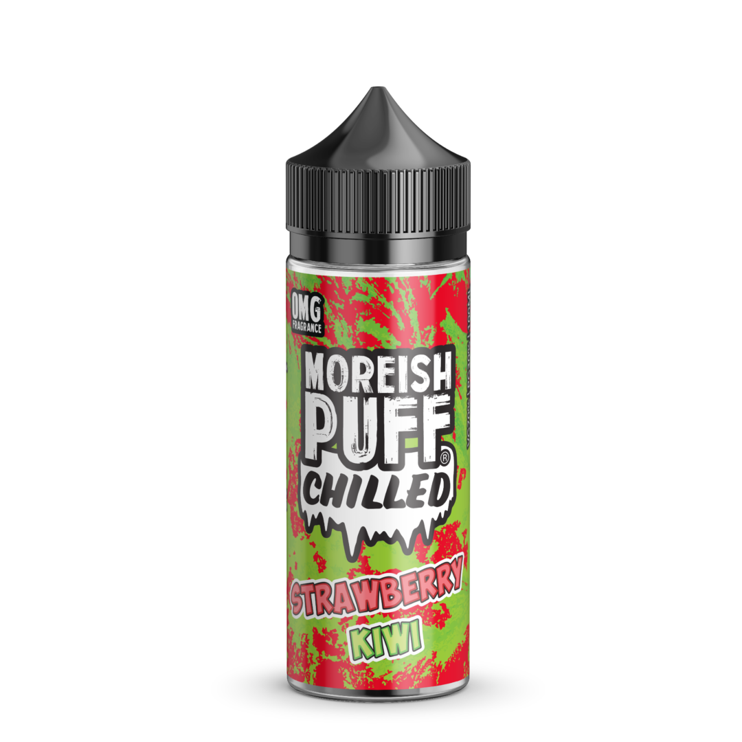 MOREISH PUFF - STRAWBERRY & KIWI CHILLED - 100ML