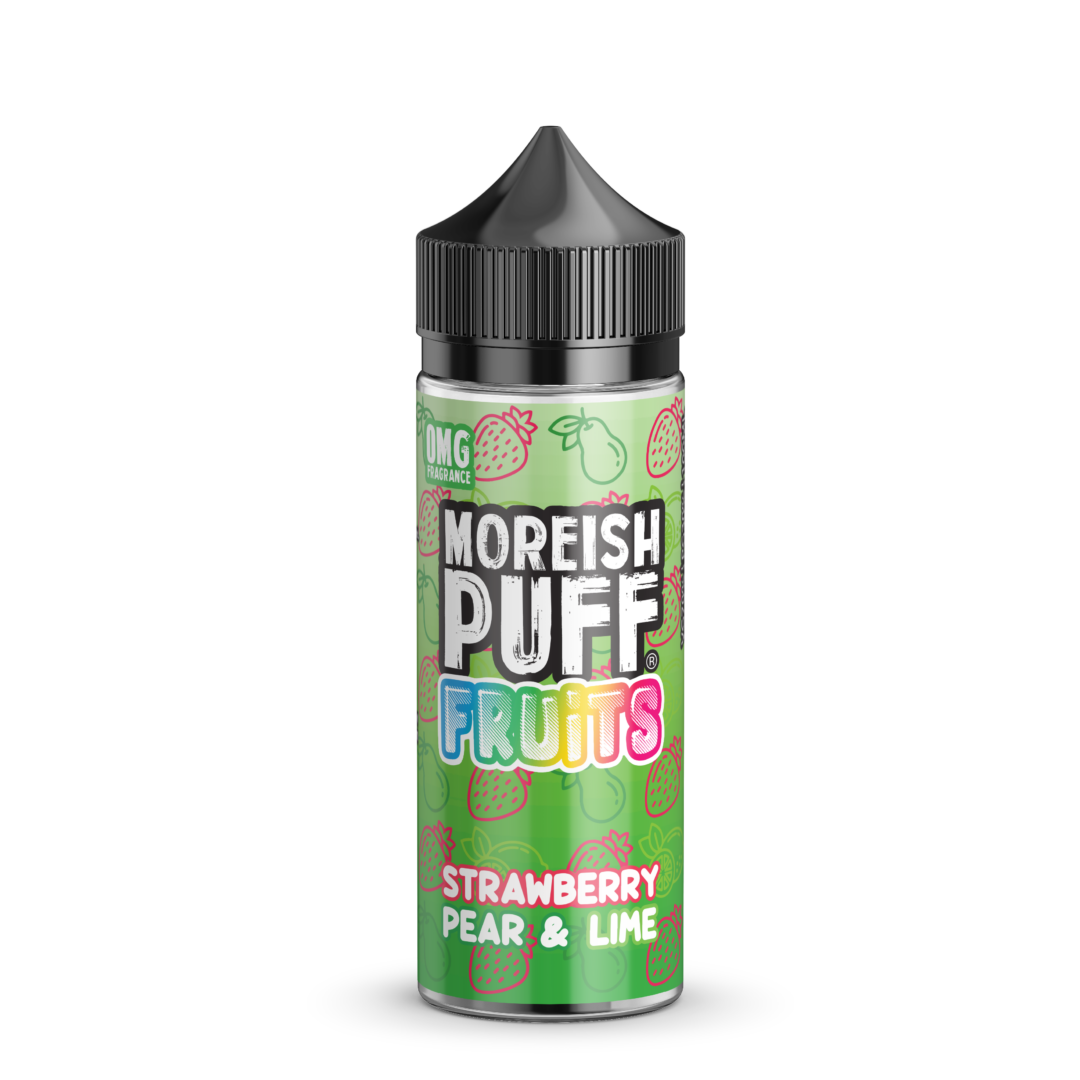 MOREISH PUFF - STRAWBERRY PEAR & LIME FRUITS - 100ML